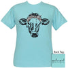 Girlie Girl Originals Preppy Leopard Cow Comfort Color T-Shirt