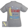 Girlie Girl Originals Preppy Dedicated Teacher T-Shirt