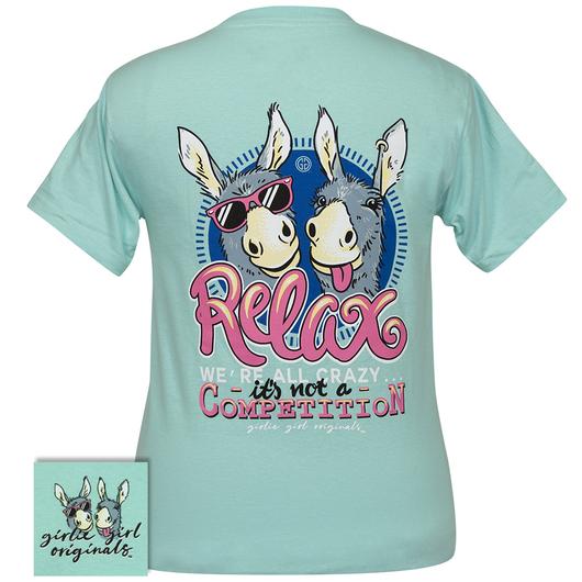 Girlie Girl Originals Preppy Relax We’re Crazy Donkey 2 T-Shirt