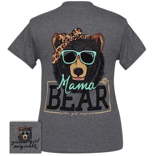 Girlie Girl Originals Preppy Mama Bear Sunglasses T-Shirt
