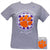 South Carolina Clemson Tigers Buffalo Plaid Logo Sports Grey T-Shirt