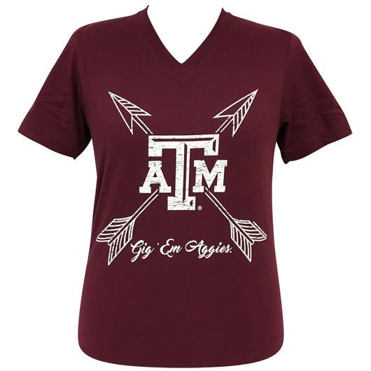 Texas A&M Aggies College Station N-Neck T-Shirt