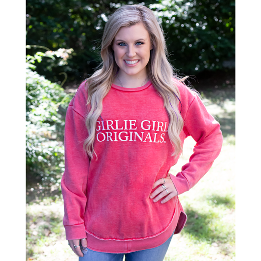 Girlie Girl Originals Classic Logo Soft Sweatshirt Long Sleeves T Shirt