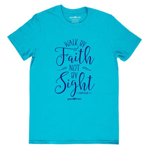 Cherished Girl Grace & Truth Walk By Faith Not By Sight Girlie Christi ...