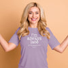 Cherished Girl Grace &amp; Truth I&#39;m Always Late but God&#39;s Timing is Perfect Girlie Christian Bright T Shirt