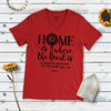 Cherished Girl Grace &amp; Truth Home Windmill Christian V-Neck T-Shirt