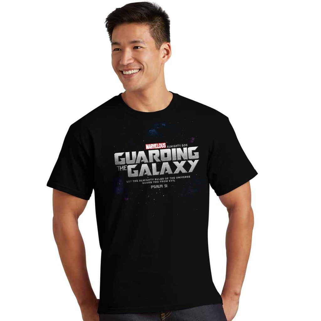 Kerusso Marvelous Almighty God Guarding the Galaxy Christian Unisex Bright T Shirt - SimplyCuteTees