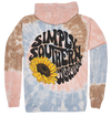 Simply Southern Sunflower Logo Tiedye Pullover Hoodie T-Shirt