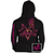 Country Life Outfitters Black & Pink Deer Kiss Heart Love Hunt Bright Hoodie - SimplyCuteTees