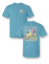 Sale Sassy Frass Happier Camper Comfort Colors Bright Girlie T Shirt