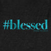 Cherished Girl Grace &amp; Truth Hashtag Blessed Thank You Jesus Girlie Christian Bright T Shirt