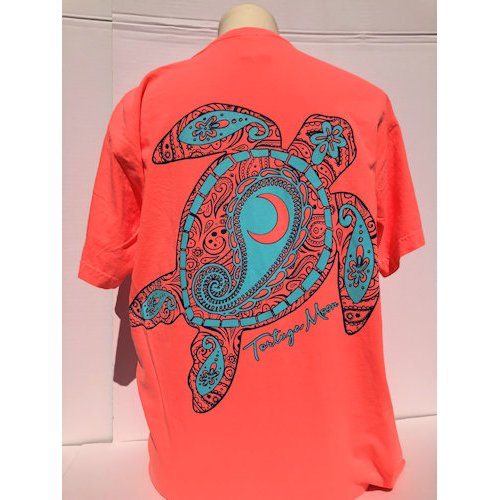 Southern Attitude Tortuga Moon New Moon Comfort Colors T-Shirt