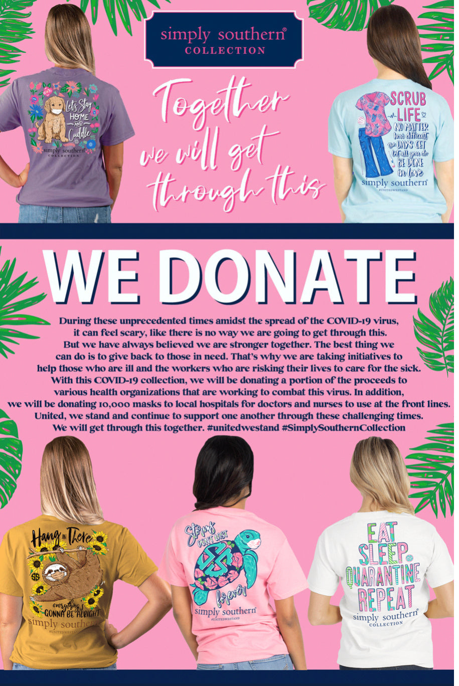 SALE Simply Southern Bee Brave Long Sleeve T-Shirt