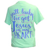 Southern Attitude Preppy Jesus In My Heart T-Shirt