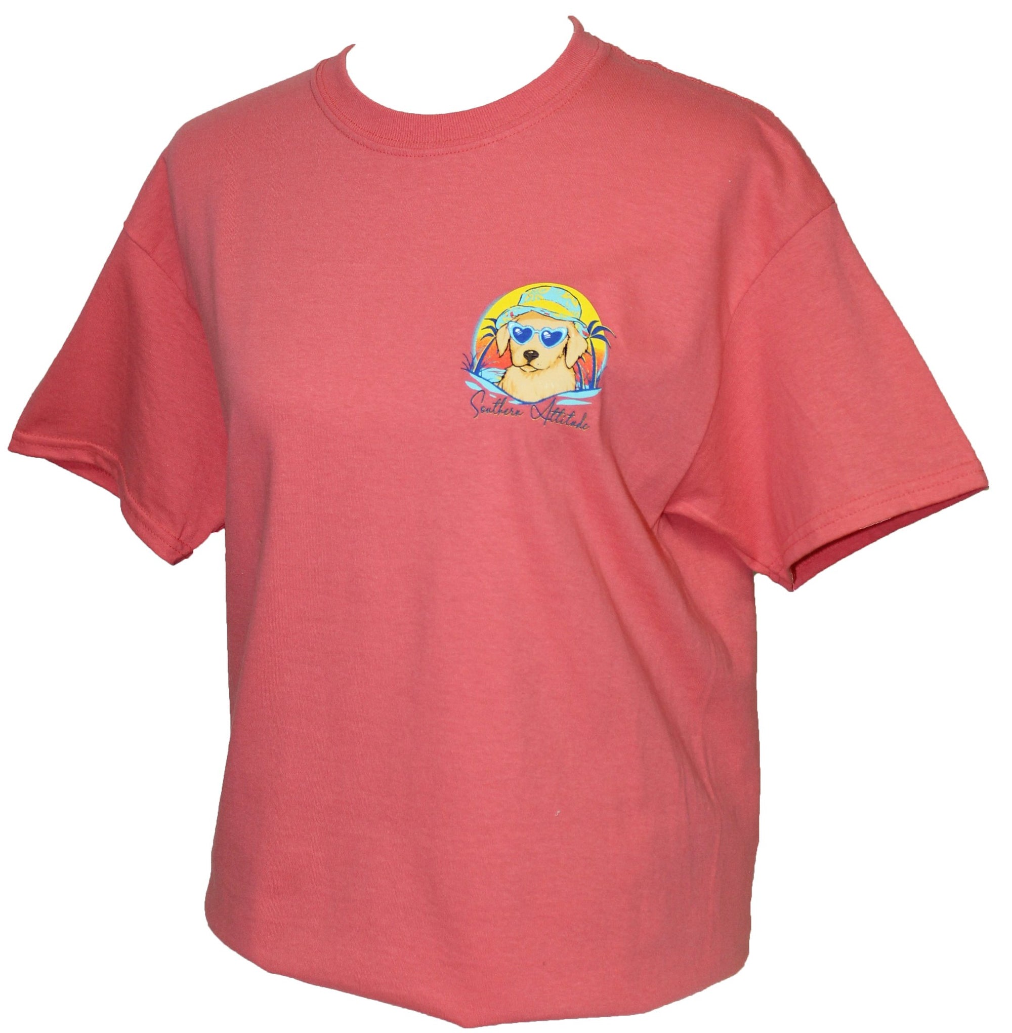 Southern Attitude Coral Beaches Be Salty T-Shirt