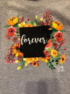 SALE Sassy Frass Arkansas Forever Flowers AR State Design Girlie Long Sleeve Bright T Shirt