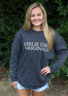 Girlie Girl Originals Classic Logo Soft Sweatshirt Long Sleeves T Shirt
