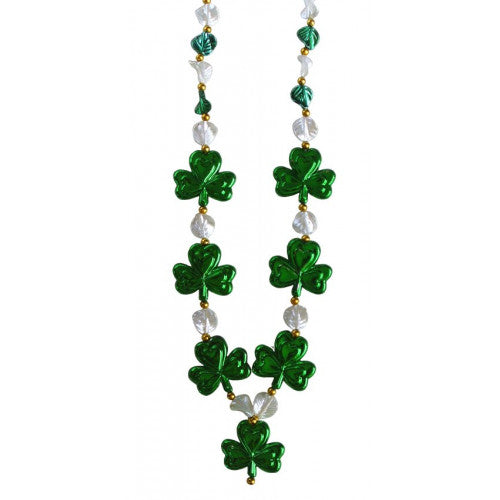 IRISH ST.PATRICK'S SHAMROCKS BEADS 3 PACK