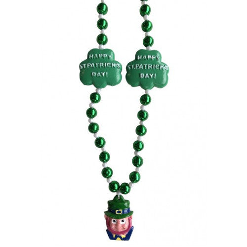 IRISH ST.PATRICK'S LEPRECHAUN BEADS 3 PACK