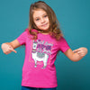 Cherished Girl No Prob Llama Is Too Big for Jesus Christian Toddler Youth Bright T Shirt
