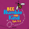 Cherished Girl Bee Humble Christian Toddler Youth T-Shirt