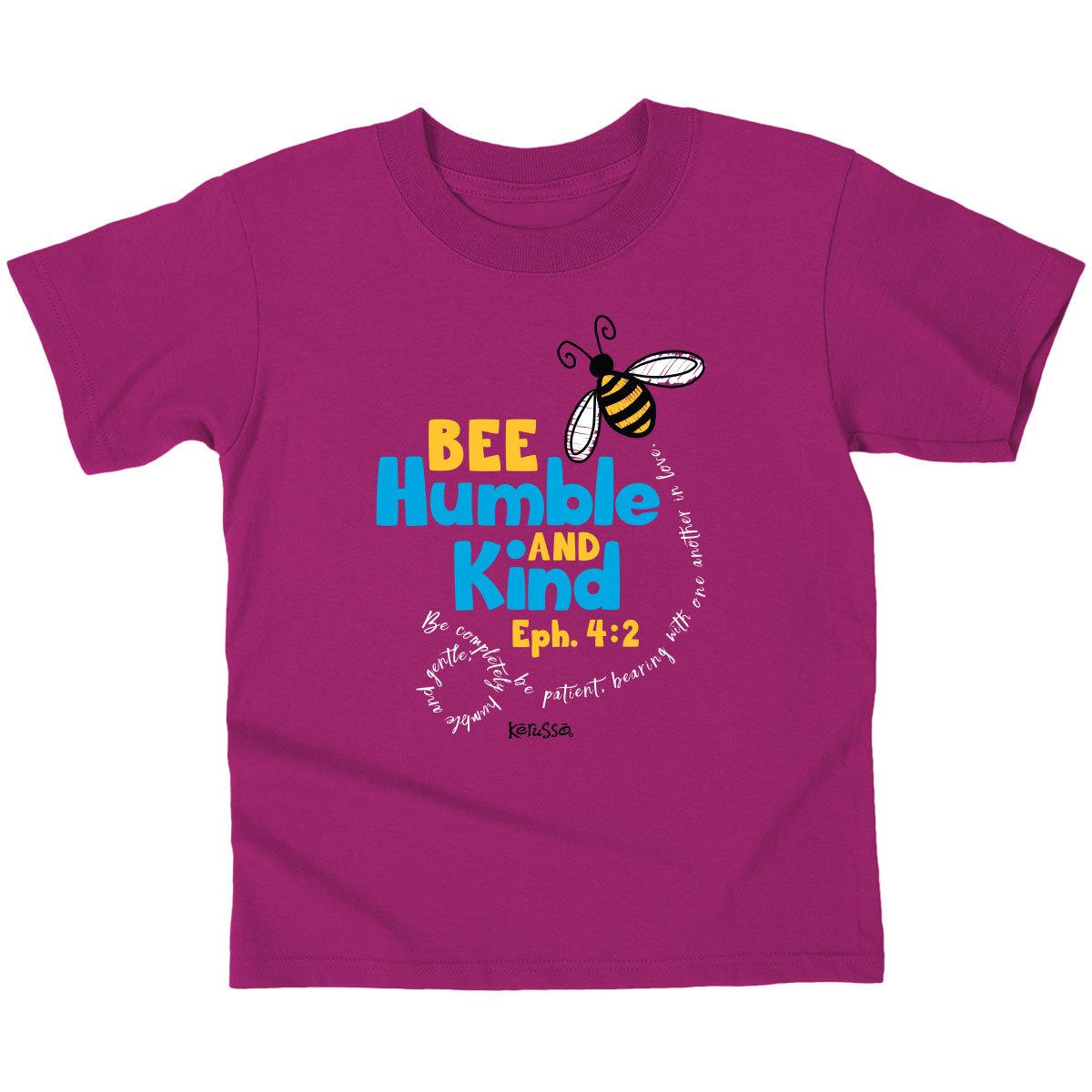 Cherished Girl Bee Humble Christian Toddler Youth T-Shirt