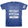 Hold Fast Give Me Liberty or Give Me Death USA American Flag Christian Unisex T Shirt