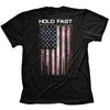 Hold Fast to Faith Family Freedom USA American Flag Christian Unisex T Shirt