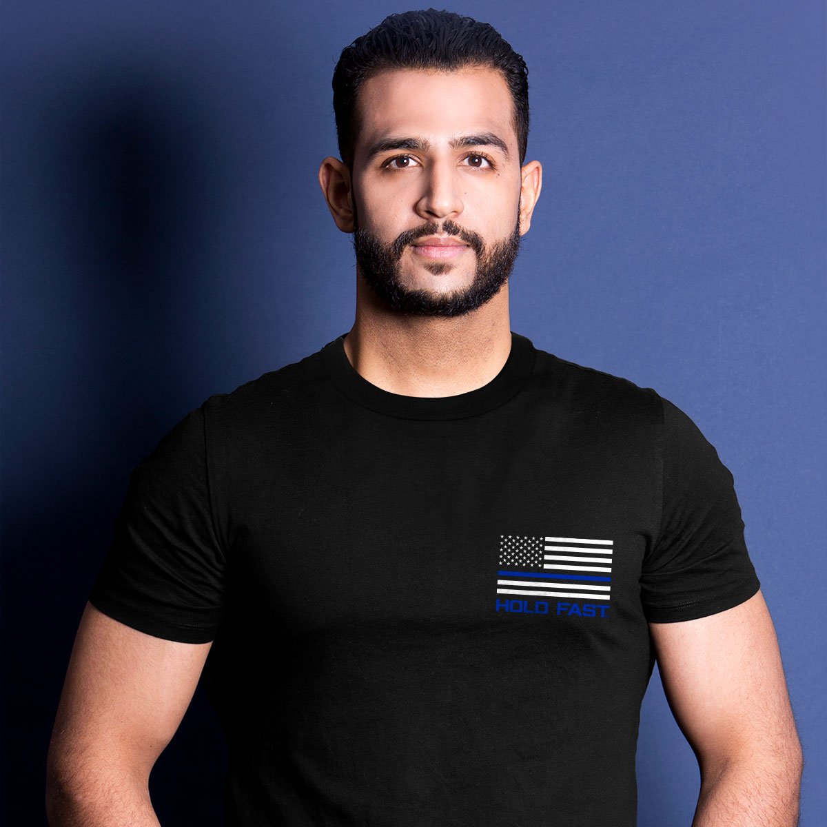 Hold Fast Honor Police Flag USA Unisex T-Shirt
