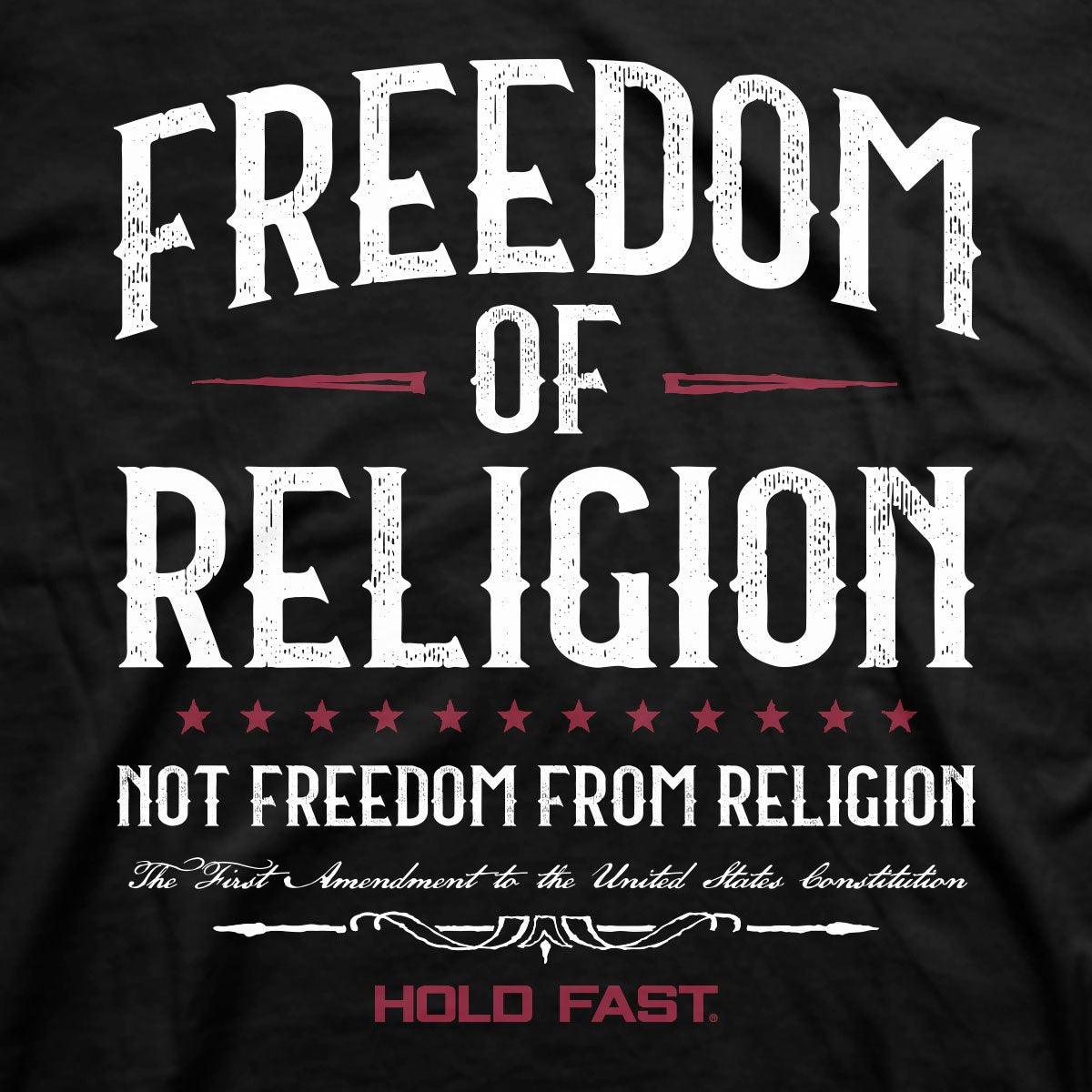 Hold Fast USA Religious Freedom Christian Unisex T-Shirt