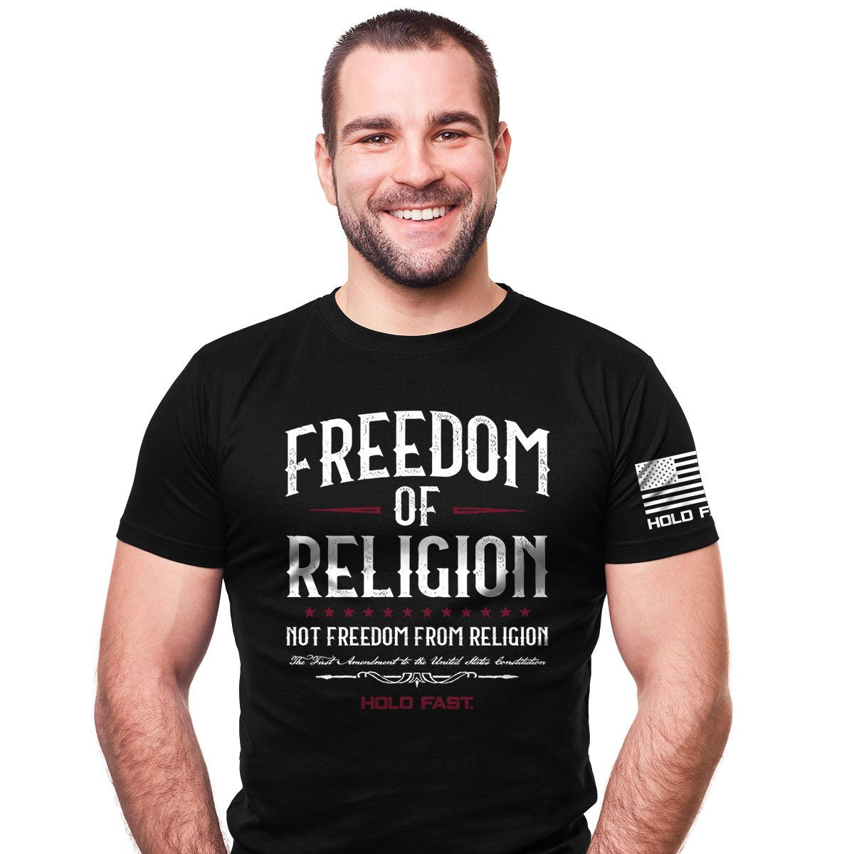 Hold Fast USA Religious Freedom Christian Unisex T-Shirt