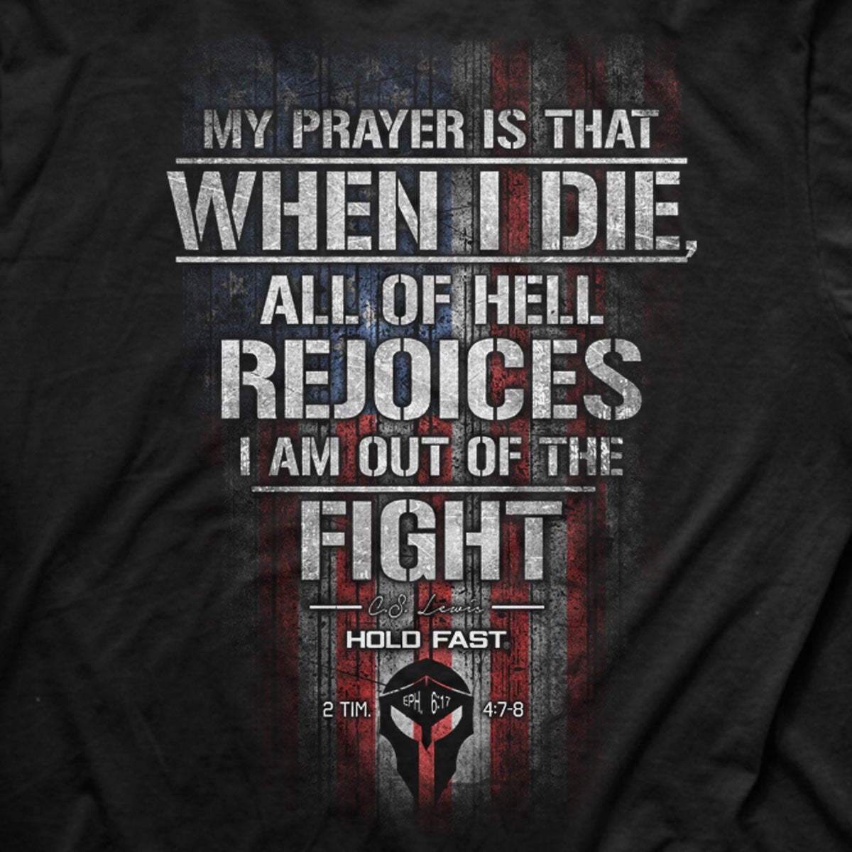 Hold Fast CS Lewis USA Unisex T-Shirt