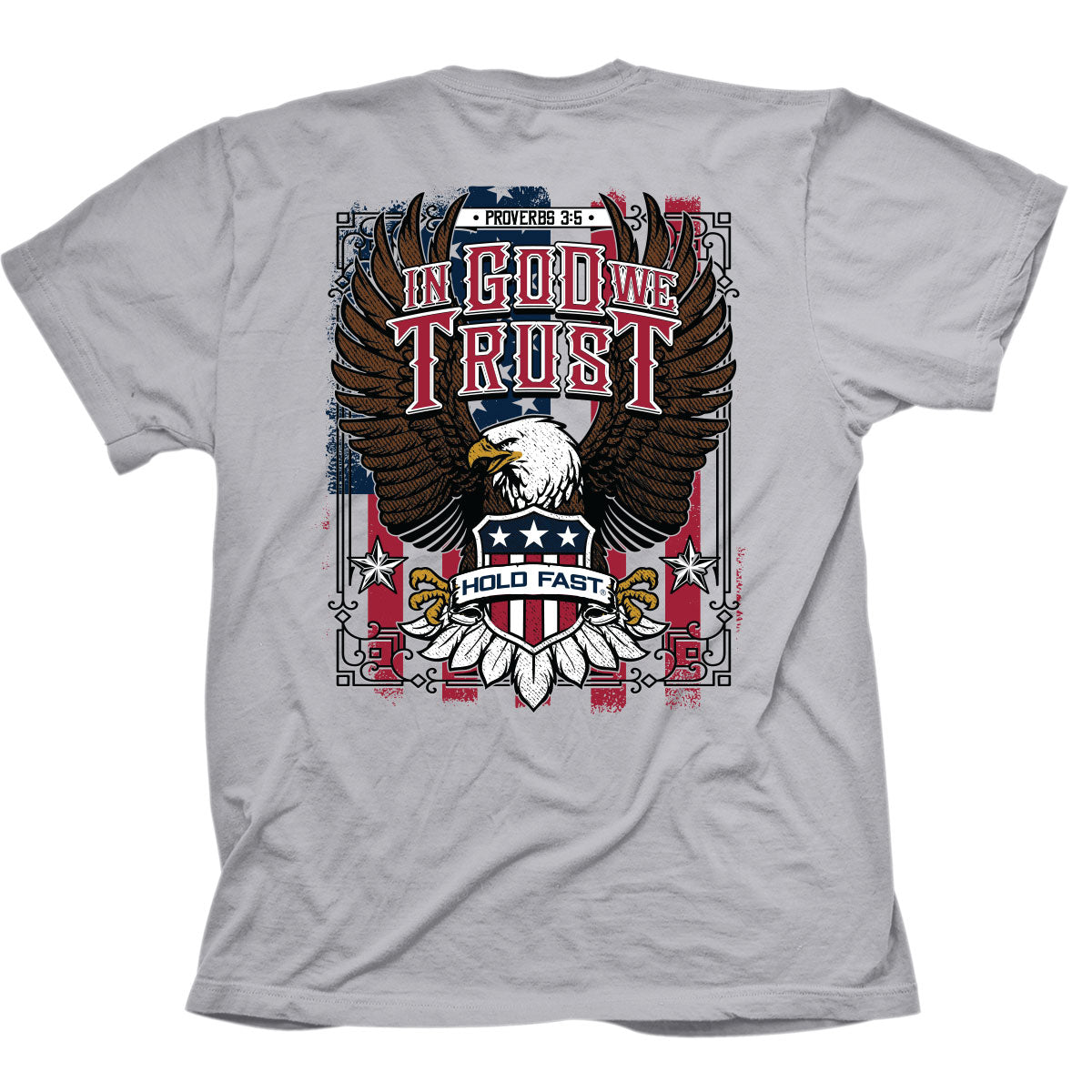 Hold Fast Trust Eagle USA Unisex T-Shirt