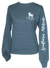 Southern Attitude Preppy 2 Goats Past Normal Long Sleeve T-Shirt