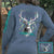SALE Country Life Outfitters Preppy Feather Deer Dream Long Sleeve T-Shirt