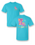 Sassy Frass Home Sweet Home Louisiana LA Fleur De Lis State Design Girlie Bright T Shirt