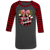 Couture Lightheart Plaid Merry Christmas Raglan Long Sleeve T-Shirt
