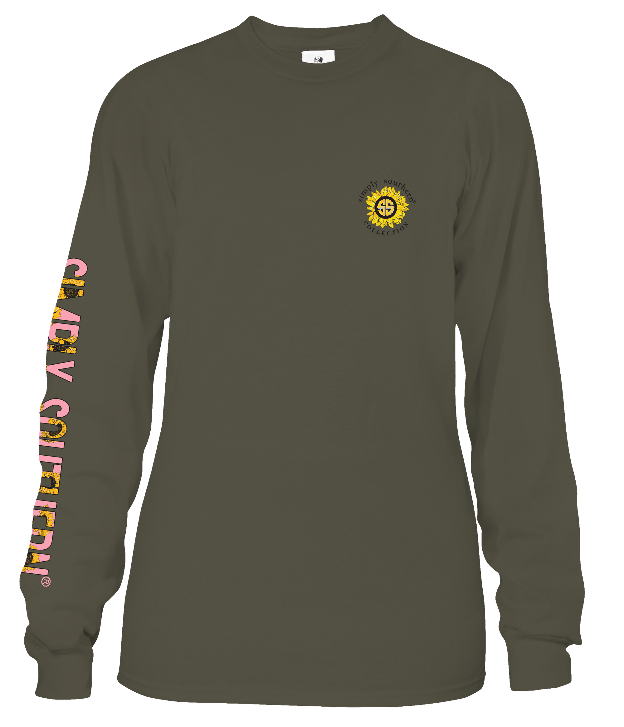 SALE Simply Southern Preppy Bloom Sunflower Long Sleeve T-Shirt