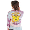 Simply Southern Bloom With Kindness Tie Dye Long Sleeve T-Shirt