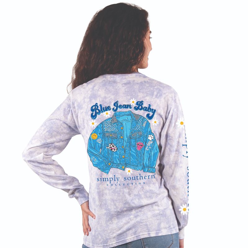 SALE Simply Southern Blue Jean Baby Long Sleeve T-Shirt