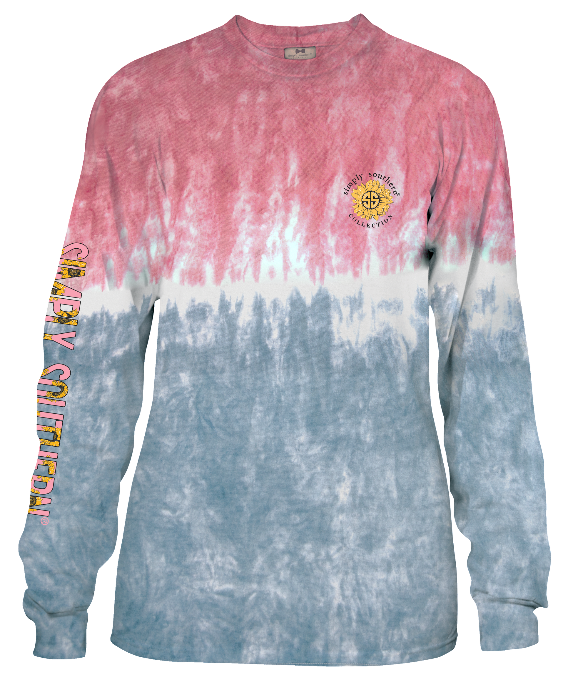 SALE Simply Southern Preppy Carpe Diem Sunflowers Long Sleeve T-Shirt