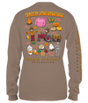 SALE Simply Southern Pumpkin Spice Fall Checklist Long Sleeve T-Shirt