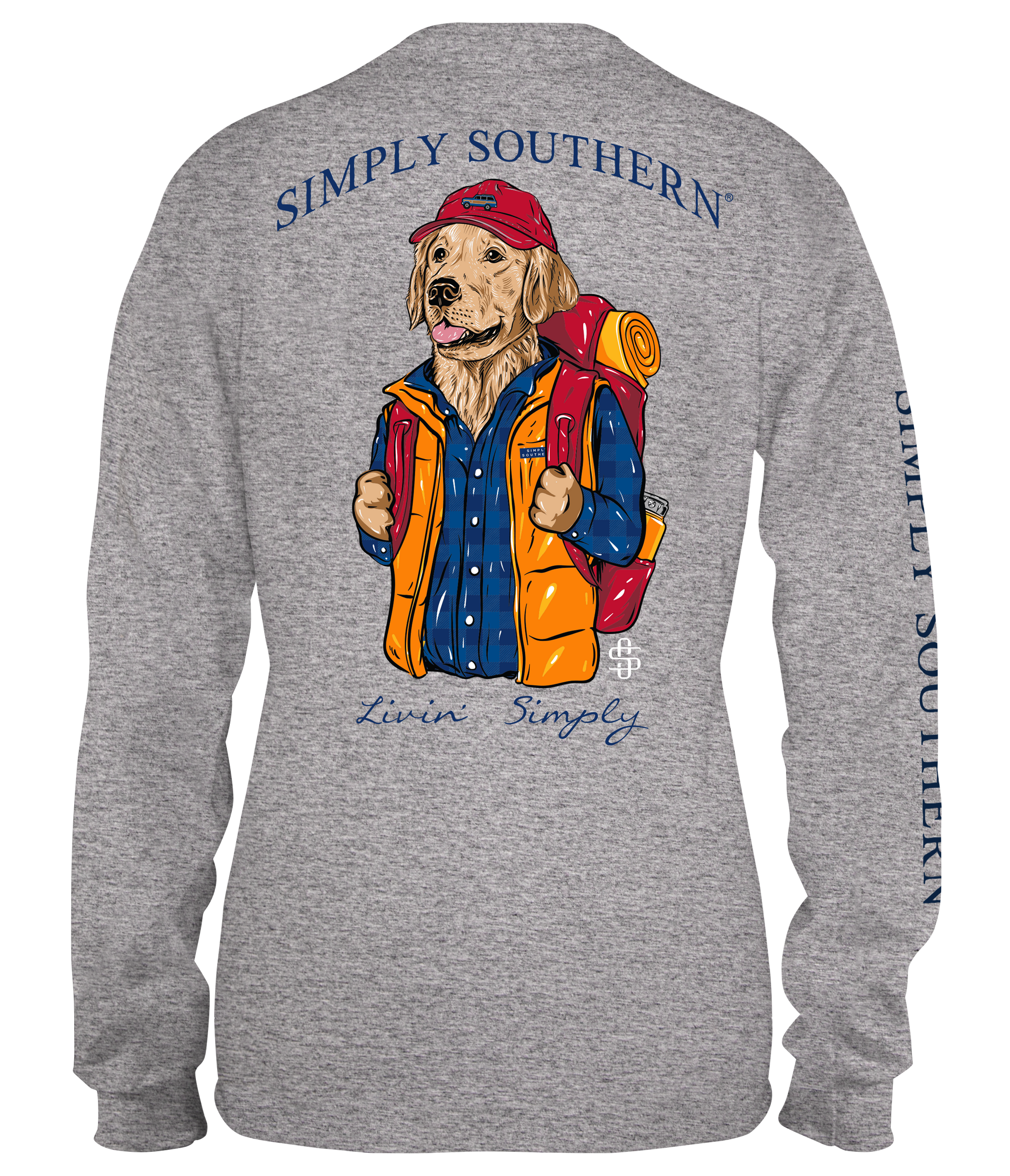 SALE Simply Southern Cool Dog Unisex Long Sleeve T-Shirt