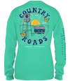Simply Southern Preppy Country Roads Long Sleeve T-Shirt