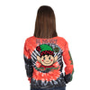SALE Simply Southern Preppy Be Merry Elf Holiday Tie Dye Long Sleeve T-Shirt