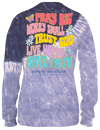 SALE Simply Southern Live Happy Have Faith Long Sleeve T-Shirt