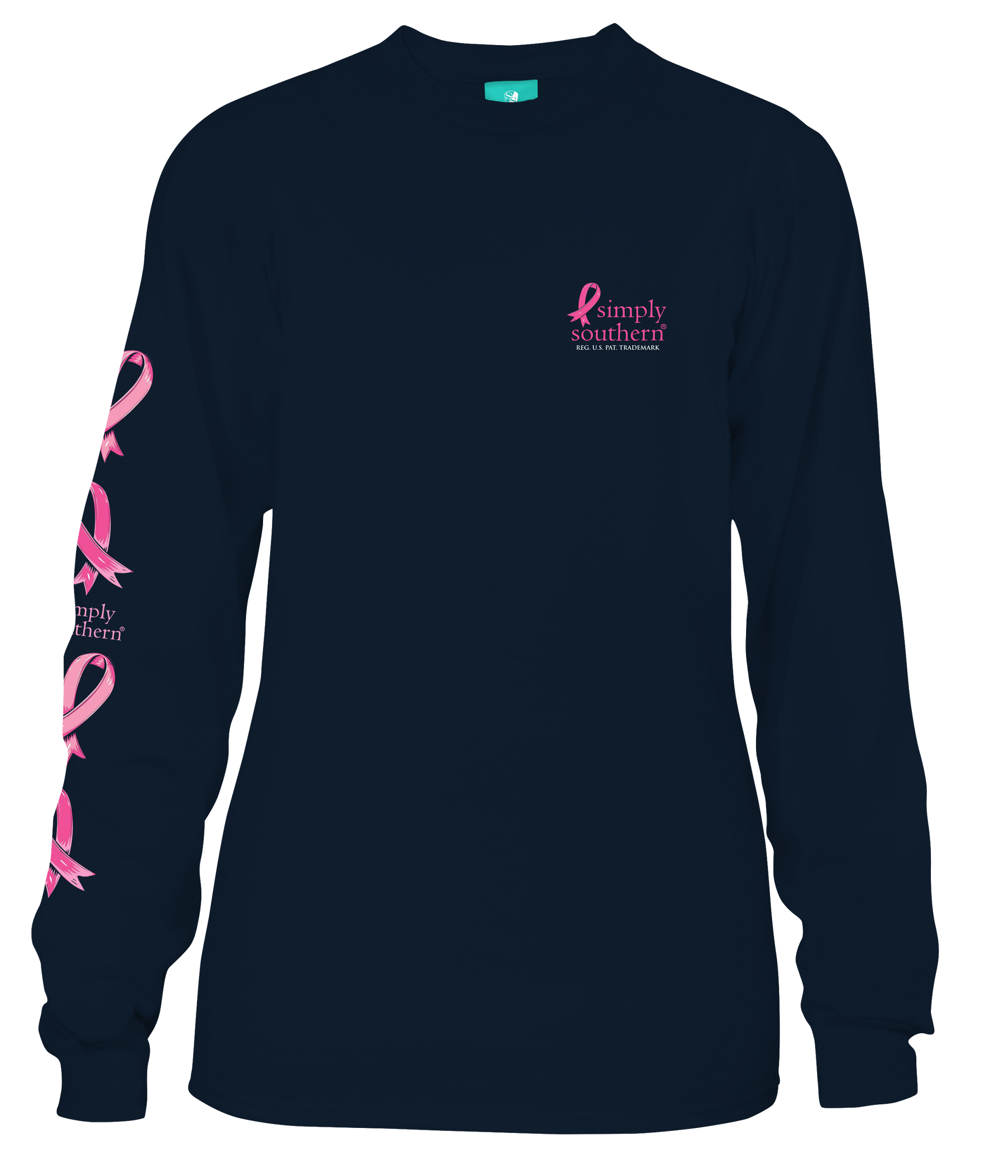 SALE Simply Southern Fight For Life Hope Cancer Long Sleeve T-Shirt