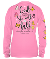 Simply Southern Preppy God Butterfly Faith Long Sleeve T-Shirt