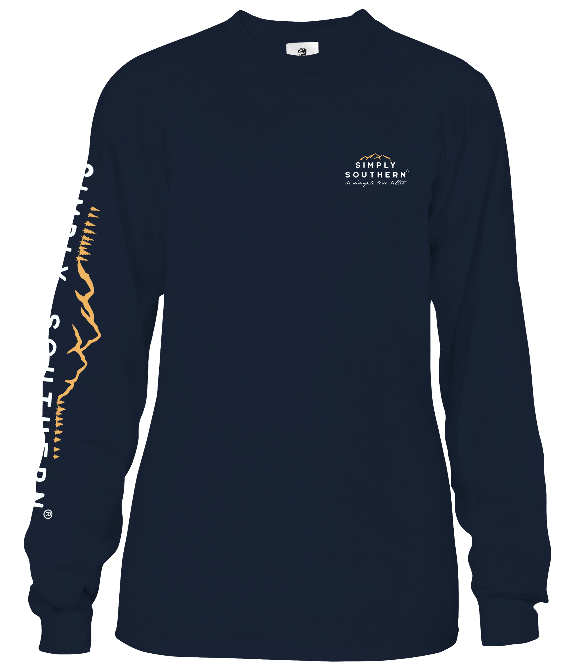 SALE Simply Southern Wander Mountains Long Sleeve Unisex T-Shirt