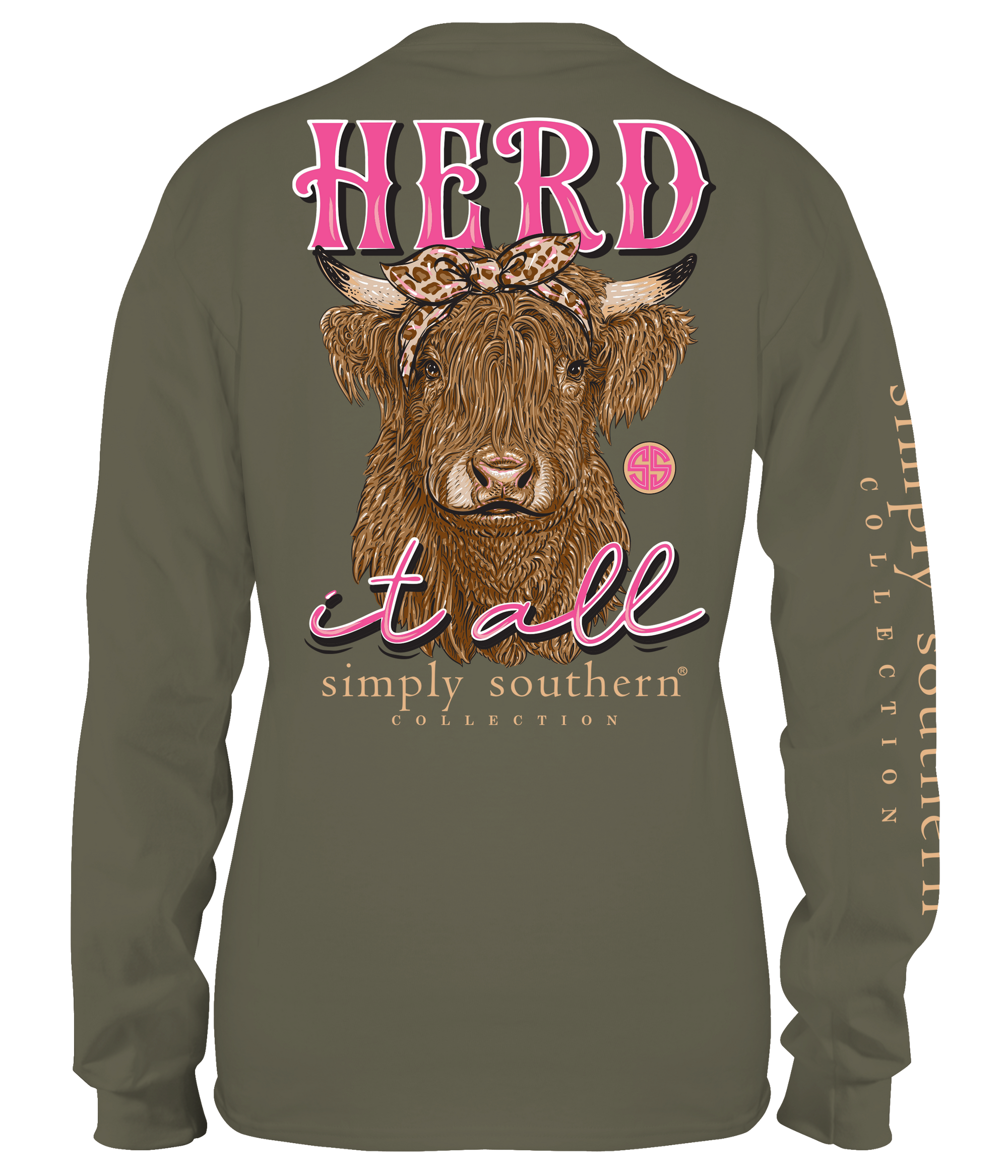 Simply Southern Preppy Herd It All Long Sleeve T-Shirt